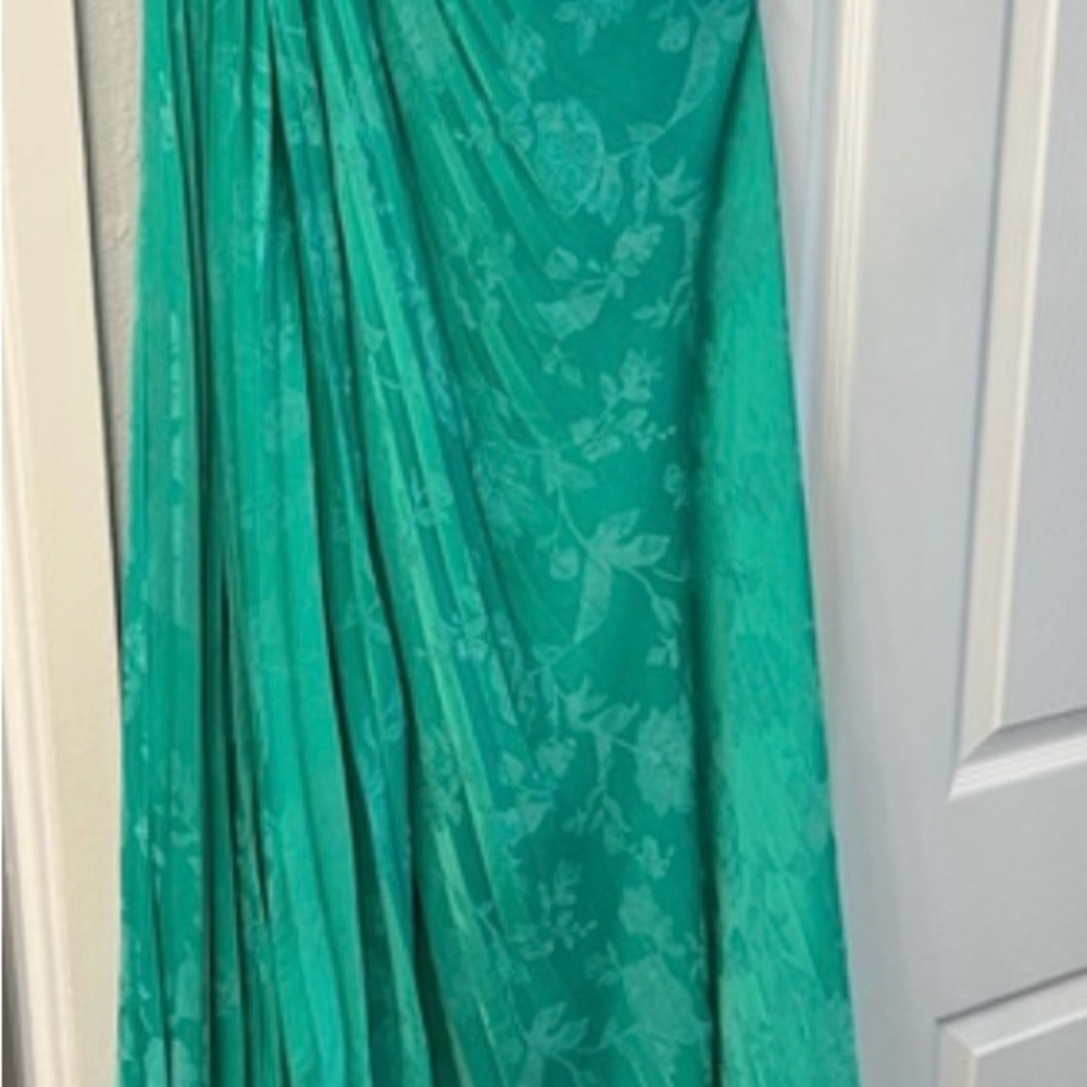 Banana Republic Green Floral Blouse